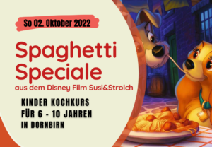 Kinder Kochkurs Spaghetti